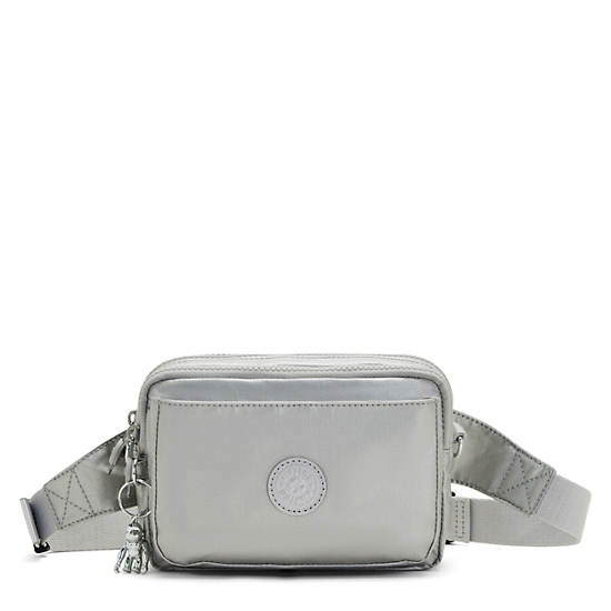 Kipling Abanu Multi Metallic Convertible Crossbody Bag Táska Titán | HU 2039DF